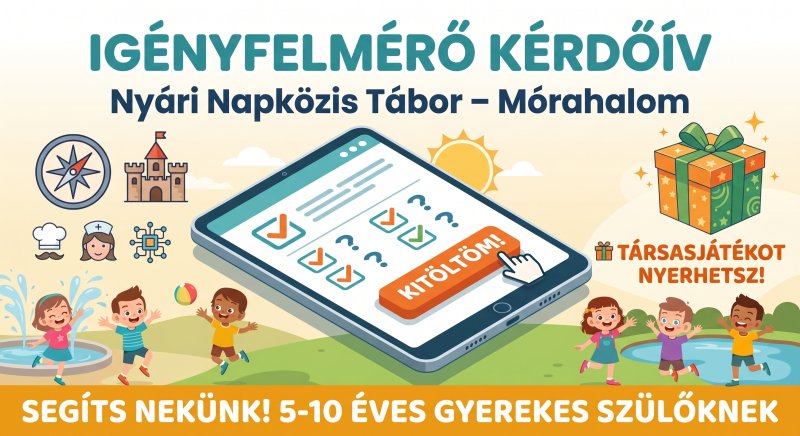 Köszönjük a sok kérdőív kitöltést!